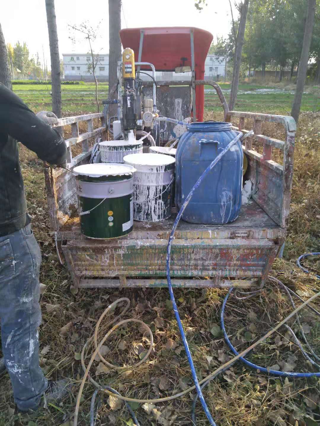 涂汇特腻子喷涂机