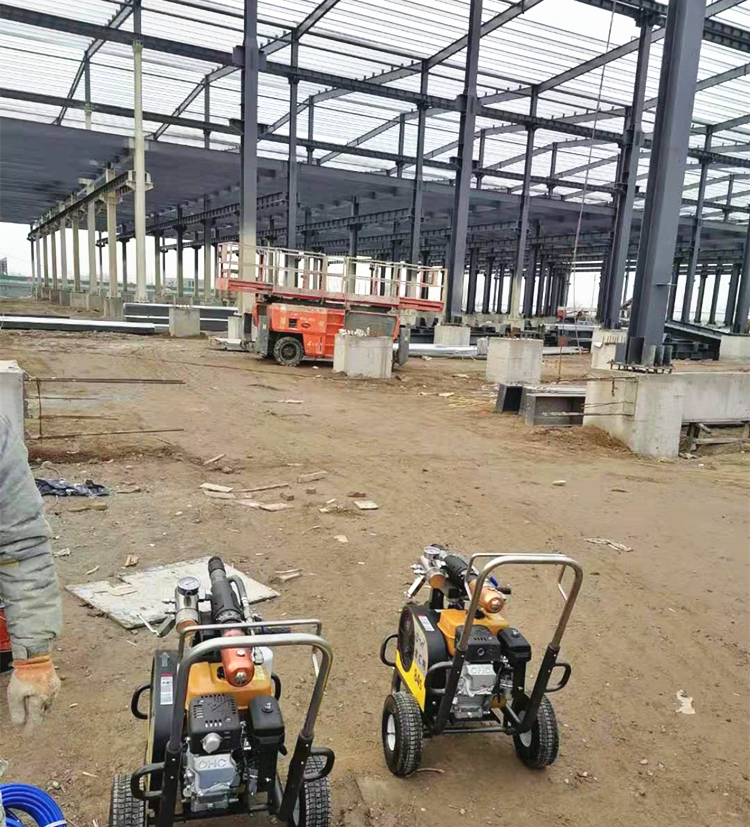 钢结构防火涂料喷涂机