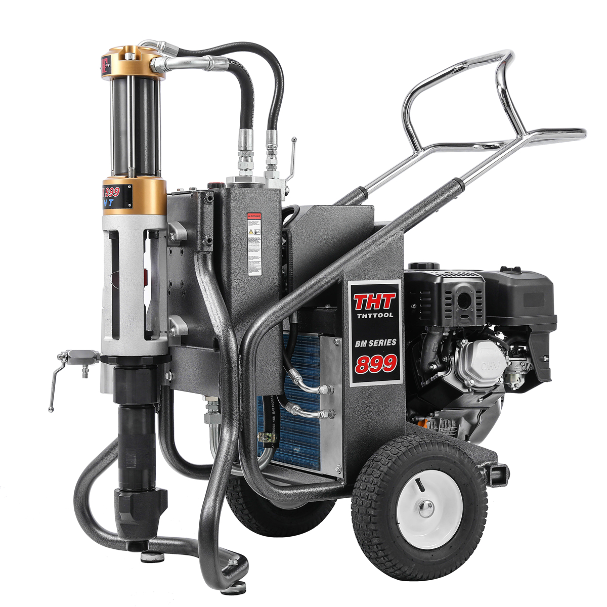 涂汇特大流量899腻子涂料喷涂机汽油版