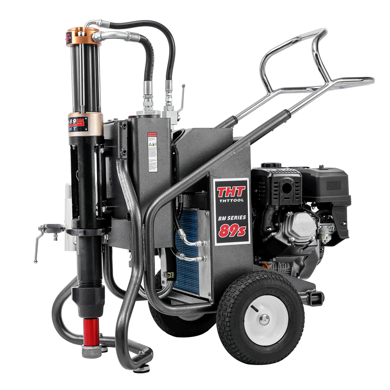 涂汇特大流量89s电启动腻子粉涂料喷涂机