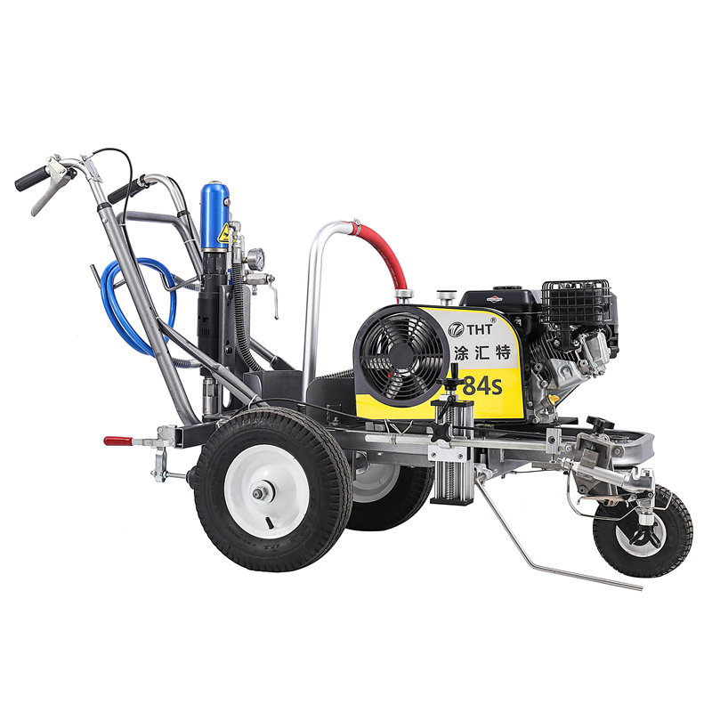 涂汇特液压柱塞手推84s道路划线机