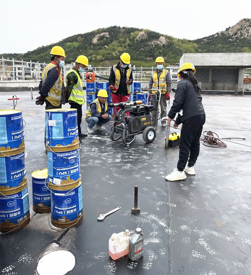 涂汇特875聚氨酯防水喷涂机