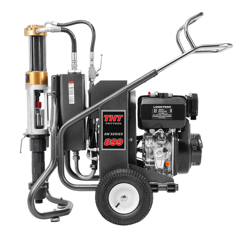 涂汇特大流量899腻子涂料喷涂机柴油版