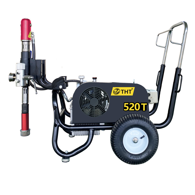 涂汇特520T电动腻子涂料油漆喷涂机